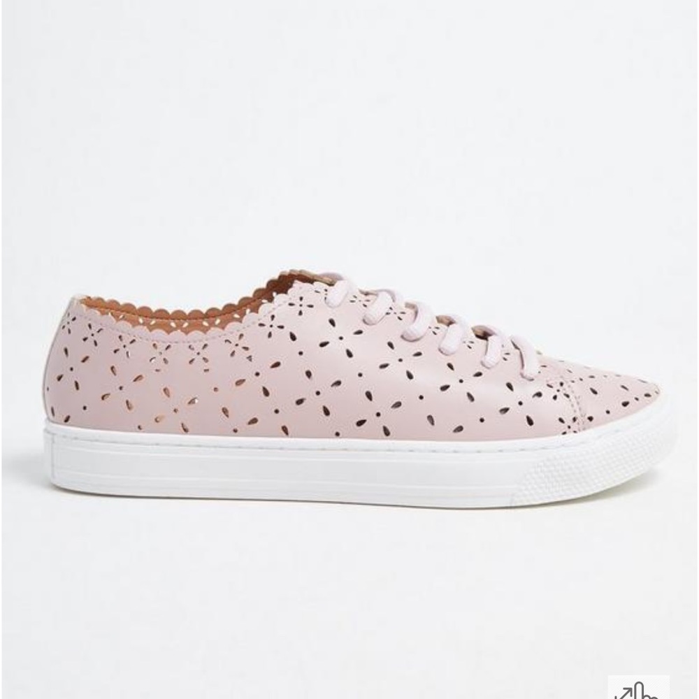 Torrid Mauve Laser Cut Lace-Up Sneaker (WW)